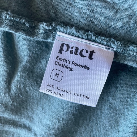 Pact Cotton Hemp Boxy Cropped Tee - Picture 4 of 5